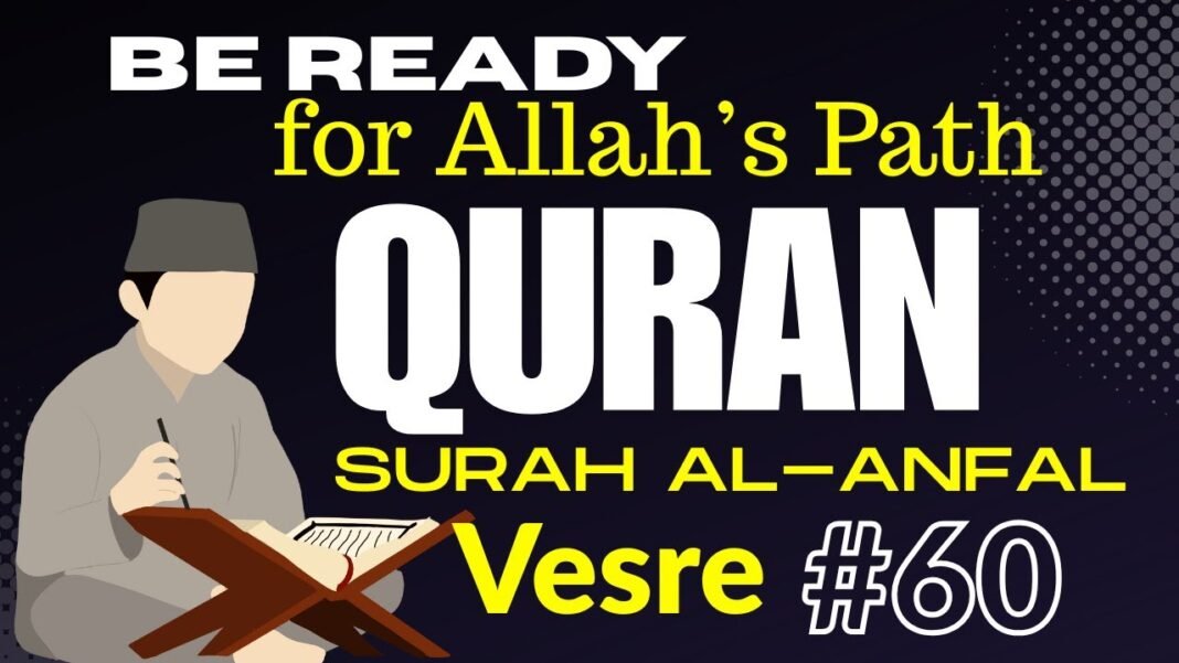 Daily Quran Reflection: Surah Al-Anfal 8:60 – Strength and Readiness in the Path of Allah