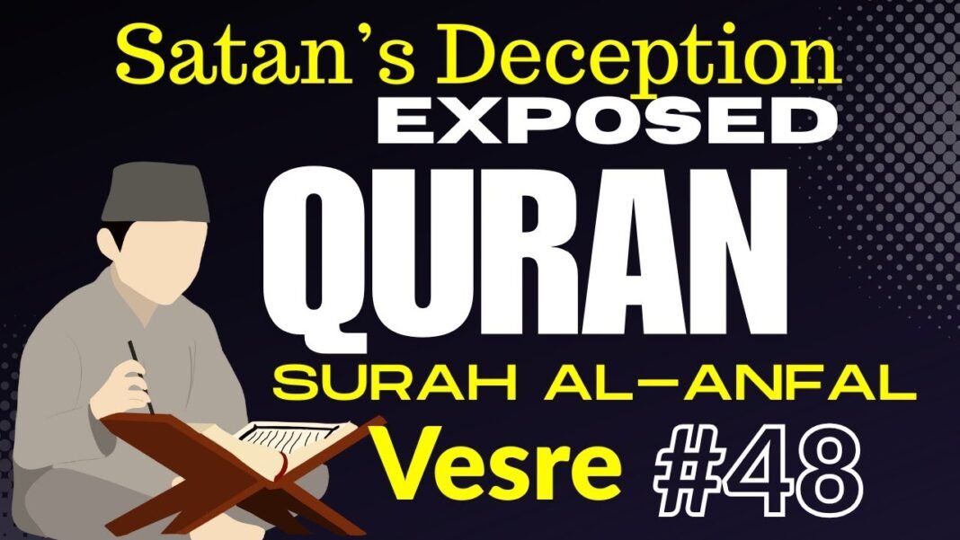 Daily Quran Reflection: Surah Al-Anfal 8:48 – Satan’s Betrayal & Divine Victory