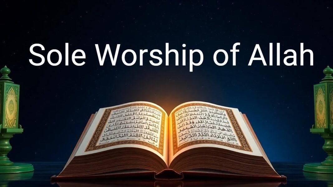 Verse of the Day: Surah Al-An’am 163 – The Sole Worship of Allah