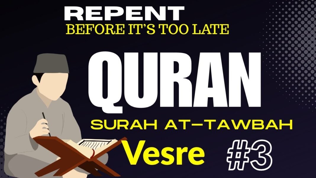 Daily Quran Reflection: Surah At-Tawba 9:3 – A Powerful Call to Repent Before It’s Too Late